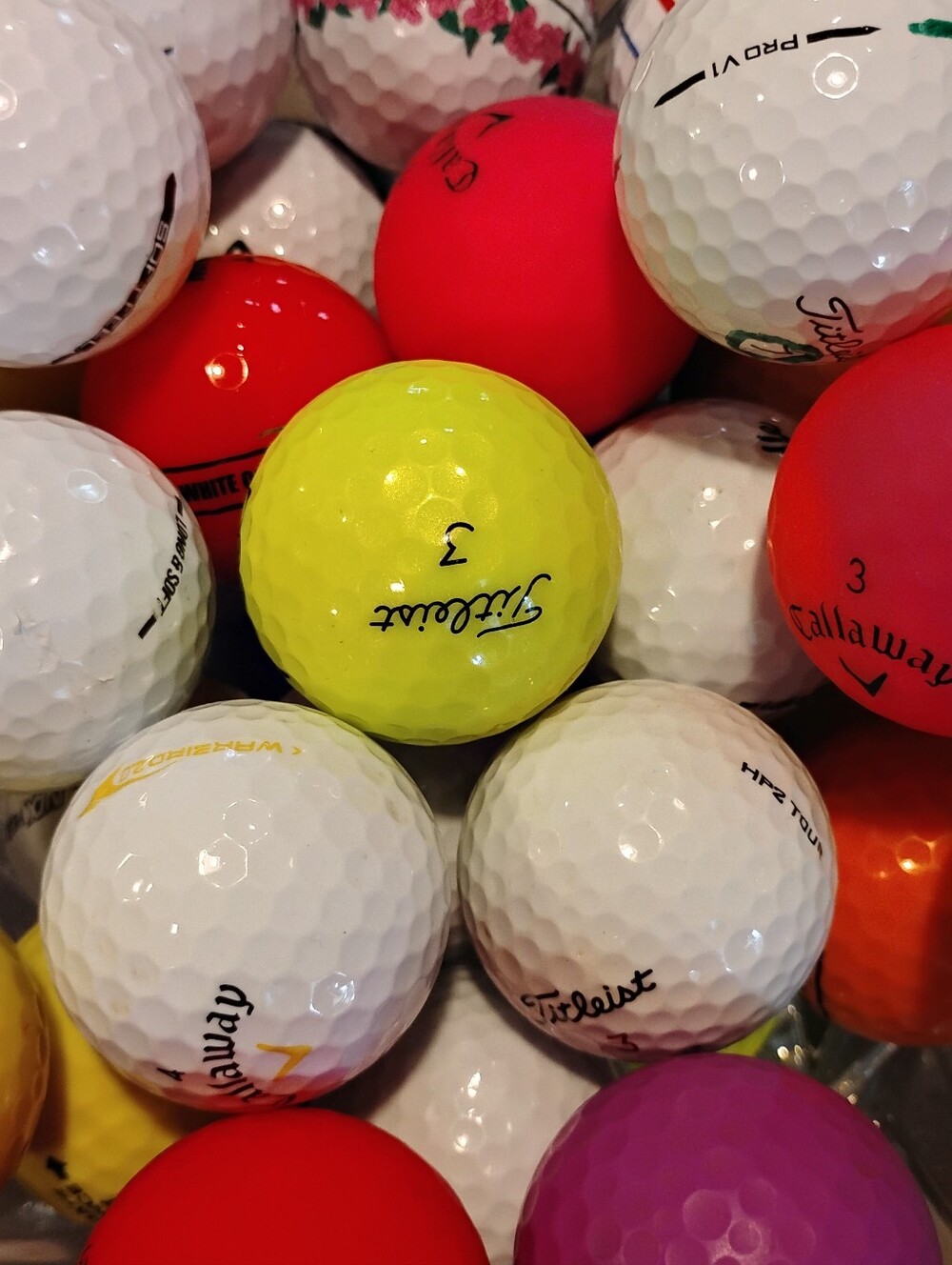 Assorted Golf Balls - 40 - Free Shipping